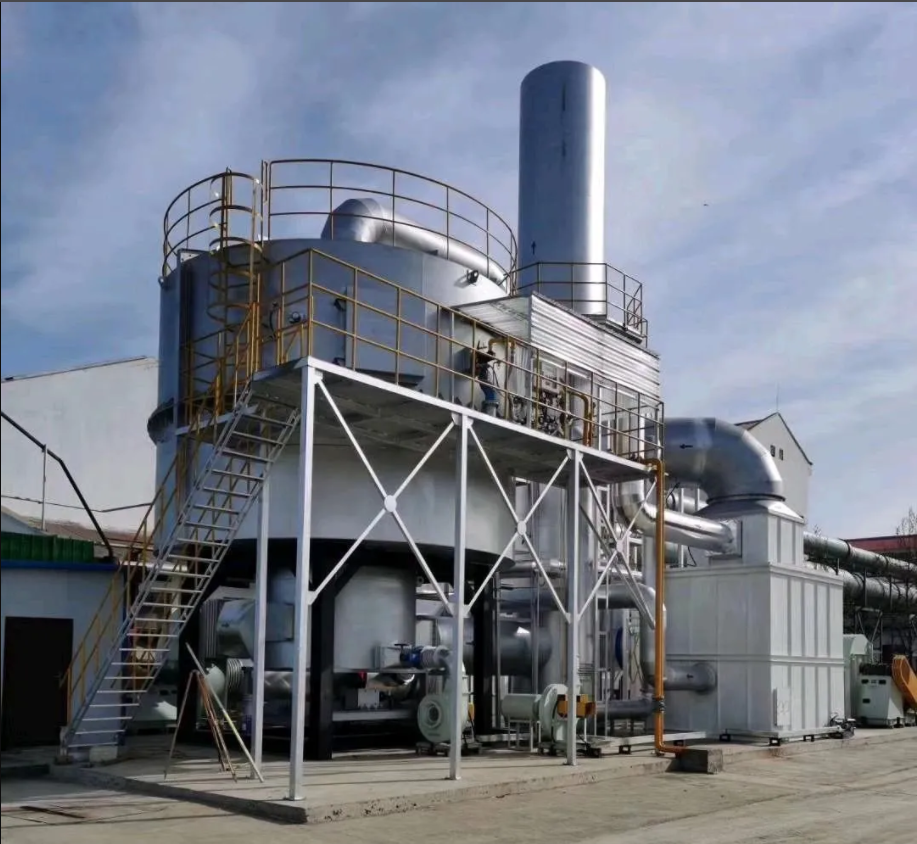 沸石轉輪濃縮+催化燃燒 沸石轉輪濃縮+催化燃燒